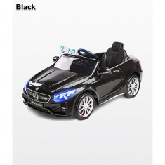 Masinuta electrica Toyz Mercedes-Benz S63 AMG 12V cu telecomanda Black foto