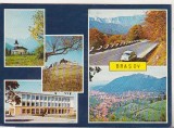 Bnk cp Jud Brasov - Vedere - circulata - marca fixa, Printata