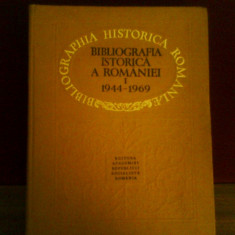 Bibliografia istorica a Romaniei I 1944-1969, ed. princeps