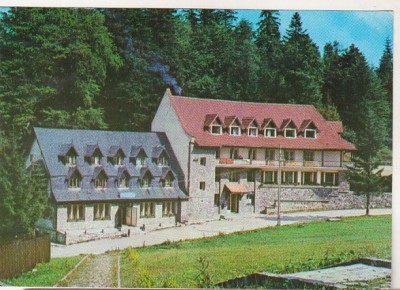 bnk cp Cabana Paraul Rece - Vedere - circulata - marca fixa foto