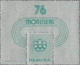 Polonia 1976 - bloc Montreal&#039;76 neuzat,perfecta stare(z)