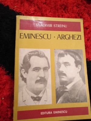 Vladimir Steinu - Eminescu si Arghezi Rg foto