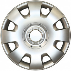 Set capace roti 15 inch tip Vw, culoare Silver 15-304 foto