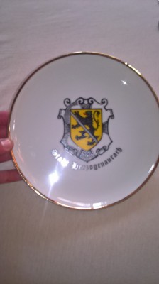 Farfurie portelan Rosenthal de perete foto