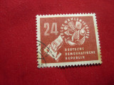 Serie Alegerile 1950 DDR ,1 val. stampilat