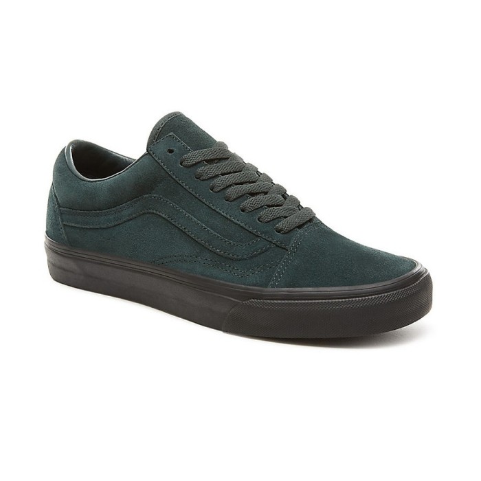 Shoes Vans Old Skool (Black Outsole) darkest spruce/black Shoes Vans Old Skool (Black Outsole) darkest spruce/black