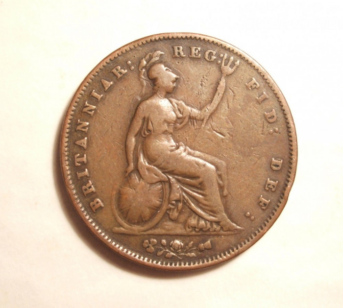 ANGLIA 1 PENNY 1858