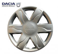 Capac roata 15 inch Dacia Logan si Sandero , Original Dacia 8200789771 pret pentru 1 bucata . foto