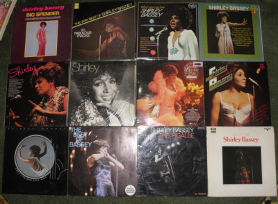 vinyl/vinil 12 LP x25 lei Shirley Bassey&amp;lrm;&amp;ndash; What Now My Love,All Of Me + best uri foto