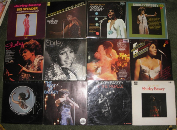 vinyl/vinil 12 LP x25 lei Shirley Bassey&lrm;&ndash; What Now My Love,All Of Me + best uri