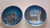 Farfurii Portelan Rosenthal Perete Decorative, Set 2, Diametru 22cm, Anii 1697 si 1968