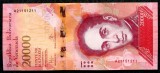 Venezuela 20000 20.000 Bolivares 18 august 2016 prima editie UNC necirculata **