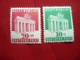 Serie - Ajutor pentru Berlin 1948 Ocupatia Aliata in Germania, 2 valori