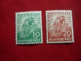 Serie - Ciclism 1949 Ocupatia Aliata in Germania , 2 valori, Nestampilat