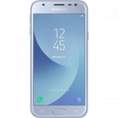 Telefon Mobil Samsung J330F Galaxy J3 (2017) Dual SIM, 16GB, 4G, Silver Blue foto