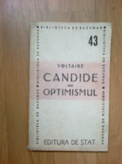 g1 Voltaire - Candide sau Optimismul foto
