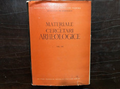 MATERIALE SI CERCETARI ARHEOLOGICE, VOLUMUL.VI,1959 foto