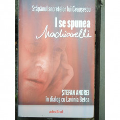 STAPANUL SECRETELOR LUI CEAUSESCU I SE SPUNEA MACHIAVELLI foto