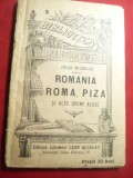 Jules Michelet - Romania , Roma , Piza si alte Opere Alese -1909 BPT 8 , 97 pag