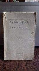 BULETINUL SOCIETATII REGALE ROMANE DE GEOGRAFIE TOMUL XLI 1922 foto