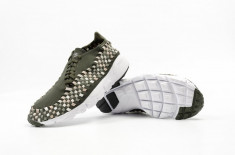 40.5_adidasi originali barbati Nike Air Footscape_cu piele_textil_verde foto