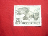 Serie- Vultur- Posta Aeriana -20 Sh. 1952 Austria , stampilat