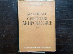 MATERIALE SI CERCETARI ARHEOLOGICE, VOLUMUL.II,1956, foto