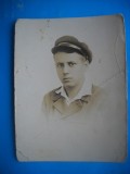 HOPCT 189 N LICEUL SF SAVA BUCUR-FOTOGRAFIE VECHE MILITAR ROMAN-D=APROX 90/60 MM