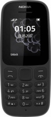 Telefon Mobil Nokia 105 2017 Black foto