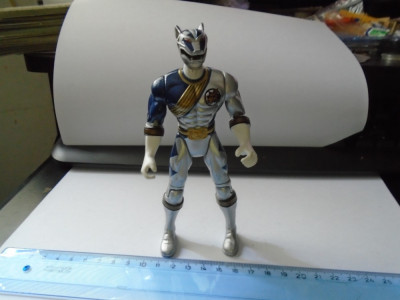 bnk jc Figurina Power Rangers Wild Force Lunar Wolf Ranger Bandai 2001 foto