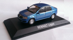 Macheta Renault (Dacia) LOGAN ph2 Facelift 2008 - Norev 1/43 foto