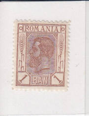 ROMANIA 1900/08 LP 54 a CAROL I SPIC DE GRAU VAL. 1 BAN foto