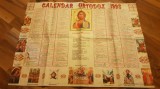 Calendar ortodox de perete din anul 1998