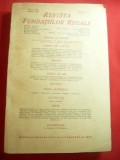 Revista Fundatiilor Regale 1martie1946 cu:T.Arghezi ,Sanda Movila si altii 240 p