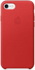 Protectie spate Apple MMY62ZM/A Leather pentru iPhone 7/8 (Rosu) foto