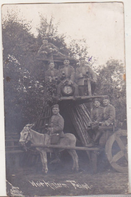 bnk foto - Soldati germani WW I band bere foto