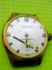 9358-Kienzle Markant ceas vechi mana barbat nefunctional made in Germany. foto