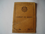 Carnet de munca RPR, 1950, Romania de la 1950, Documente