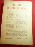 Revista Fundatiilor Regale 1mai1937cu: I.Minulescu ,M.Sebastian si altii 240 p