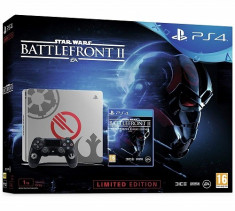 Consola Sony Playstation 4 Slim 1TB Limited Edition + Joc Star Wars Battlefront II Deluxe Edition foto