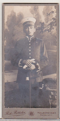 bnk foto - Militar german Prusia in tinuta de parada m 1910 foto