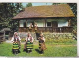 Bnk cp Port popular din Maramures - Vedere - Marzari 1002/3 - circulata, Printata