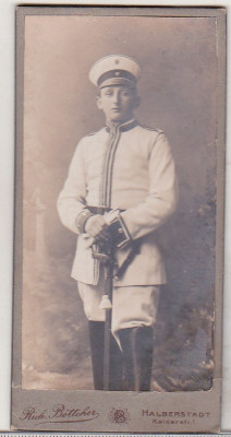 bnk foto - Militar german Prusia in tinuta de parada m 1910 - cuirasier foto