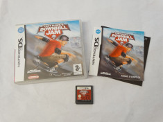 Joc consola Nintendo DS - Tony Hawk&amp;#039;s Downhill Jam - complet carcasa si manual foto