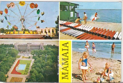 bnk cp Mamaia - Imagini din statiune - circulata foto