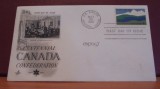 FDC- CANADA - CENTENARUL CONFEDERATIEI CANADIENE - EXPO 1967, STAMPILA SPECIALA, America de Nord, Istorie