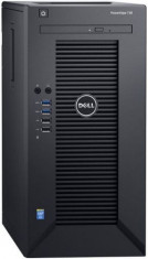 Server Dell PowerEdge T30 (Procesor Intel? Xeon? E3-1225 (8M Cache, 3.30 GHz), Skylake, 1x8GB @2133MHz, DDR4, UDIMM, 1x1TB @7200rpm) foto