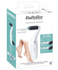 Pila calcaie BaByliss H700E, 2 role, Particule de diamant, NOU Sigilat foto