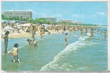 bnk cp Mamaia - Plaja statiunii - circulata