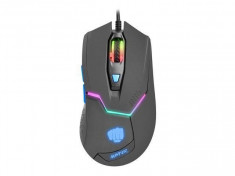 Mouse Natec Fury Gaming HUNTER 4800 DPI optical with software, black foto